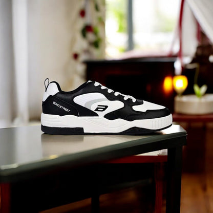 Bond Street Premium Sneaker White Black (S-310)